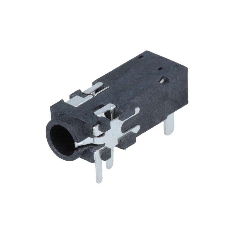Soclu Jack 3,5mm Mamă Stereo cu Întrerupător Dublu | Electronic-mag.ro | Componente Electronice