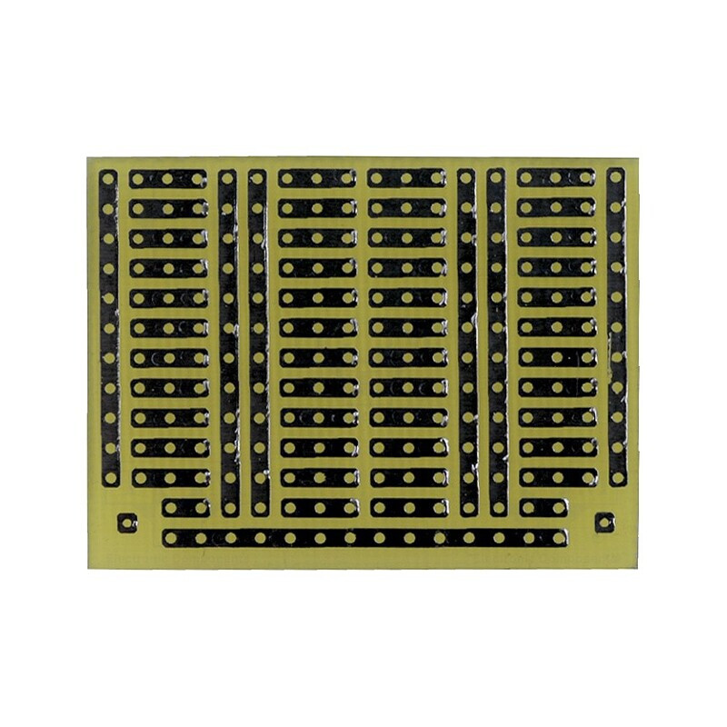 Placă Prototip Universală 36x48mm Singură Față | Electronic-mag.ro | Componente Electronice