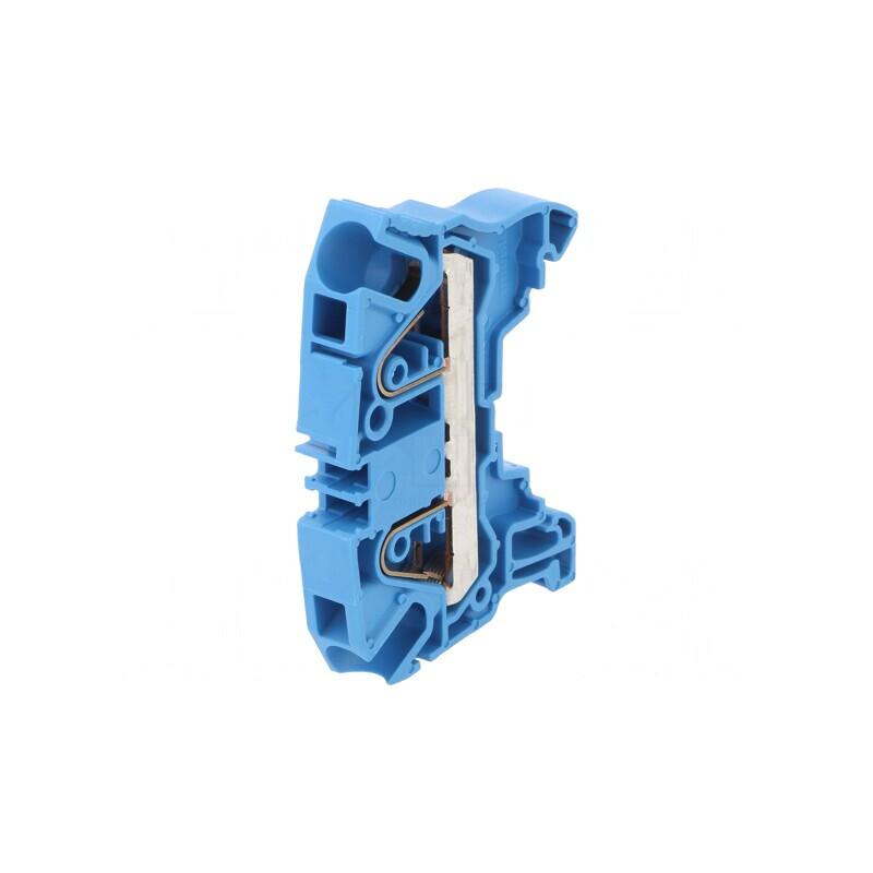 Îmbinare șine 0,5-6mm2 2 borne albastru SNK | Electronic-mag.ro | Componente Electronice
