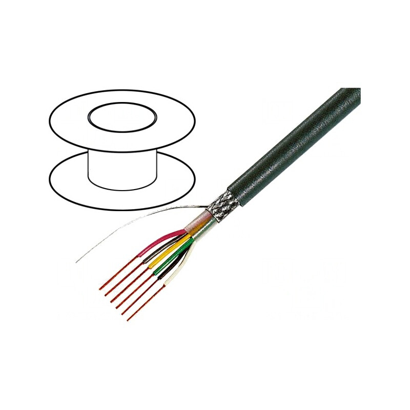 Cablu Ecranat 2x0.14mm2 PVC Gri 49V | Electronic-mag.ro | Componente Electronice Cablu Ecranat 2x0.14mm2 PVC Gri 49V | Electronic-mag.ro | Componente Electronice
