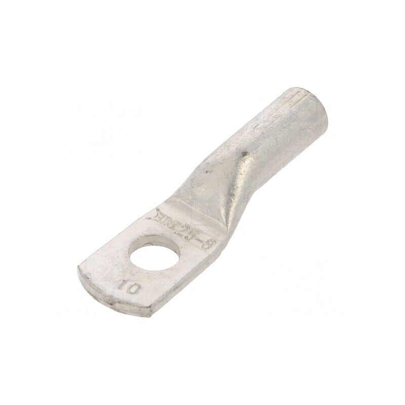 Vârf Inelar Tubular M8 25mm2 Neizolat | Electronic-mag.ro | Componente Electronice