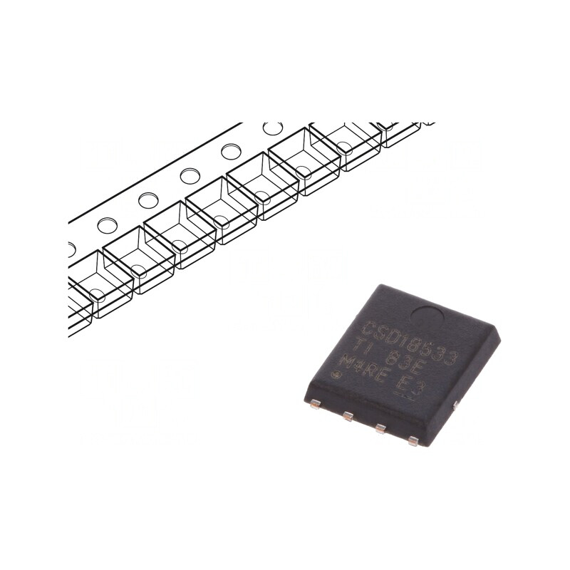 N-MOSFET Tranzistor 100V 100A 96W 5x6mm | Electronic-mag.ro | Componente Electronice