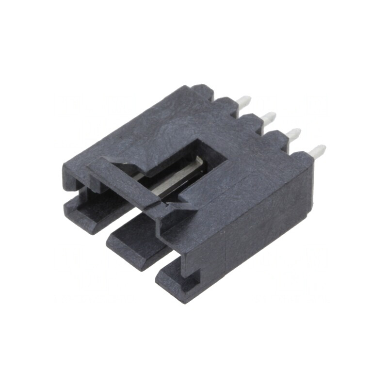 Soclu cablu-placă tată AMPMODU MTE 2,54mm 4 pini THT drept | Electronic-mag.ro | Componente Electronice