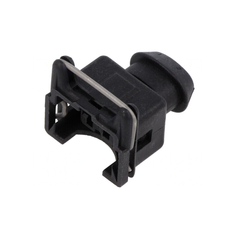 Conector Automotive JPT Mamă 2-Pin Negru | Electronic-mag.ro | Componente Electronice
