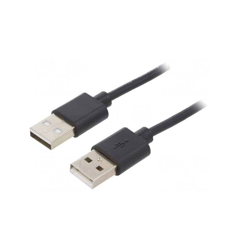 Cablu USB 2.0 A-A 1,8m Nichelat | Electronic-mag.ro | Componente Electronice