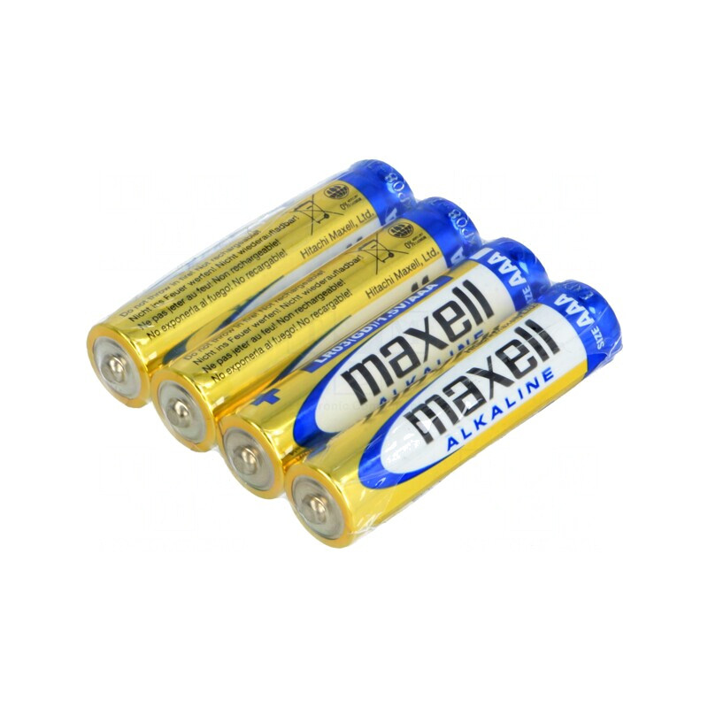 Baterii alcaline AAA 1.5V nereîncărcabile 4 buc. | Electronic-mag.ro | Componente Electronice Baterii alcaline AAA 1.5V nereîncărcabile 4 buc. | Electronic-mag.ro | Componente Electronice