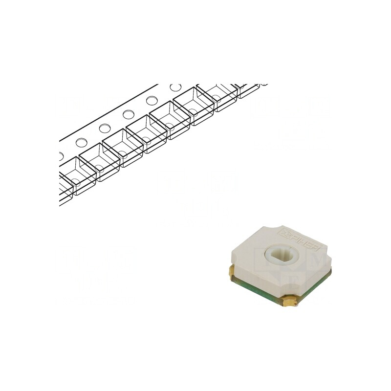 Potentiometru Orizontal 100kΩ 150mW | Electronic-mag.ro | Componente Electronice