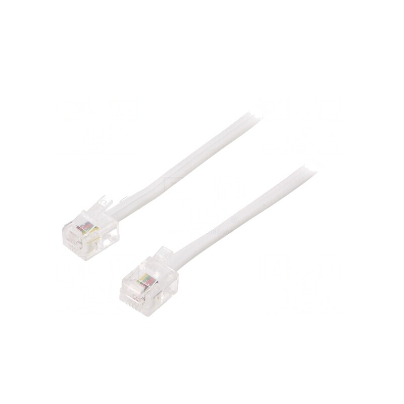 Cablu Telefon RJ11 10m | Electronic-mag.ro | Componente Electronice