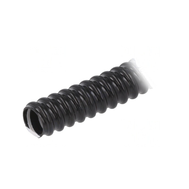 Tub de Protecție PVC Negru 12mm 30m | Electronic-mag.ro | Componente Electronice