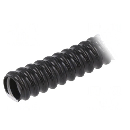 Tub de Protecție PVC Negru 12mm 30m | Electronic-mag.ro | Componente Electronice