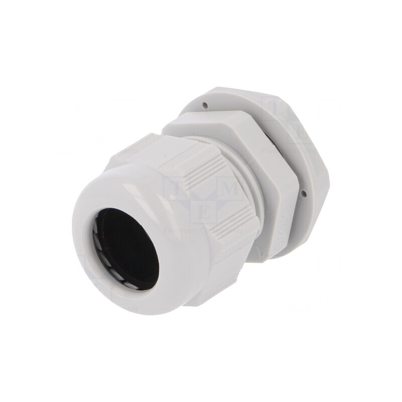 Garnitură etanșare M25 IP68 Poliamidă Gri | Electronic-mag.ro | Componente Electronice