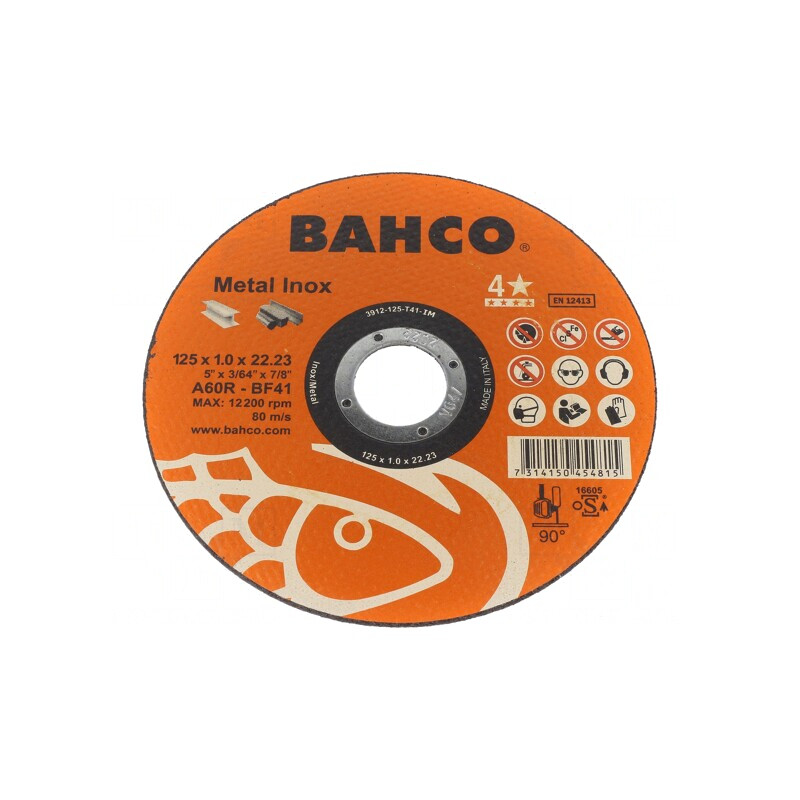 Disc de Tăiere 125mm 22,23mm 1mm Clasa 4* | Electronic-mag.ro | Componente Electronice