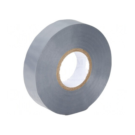 Bandă Electroizolantă PVC Gri 19mm x 20m | Electronic-mag.ro | Componente Electronice