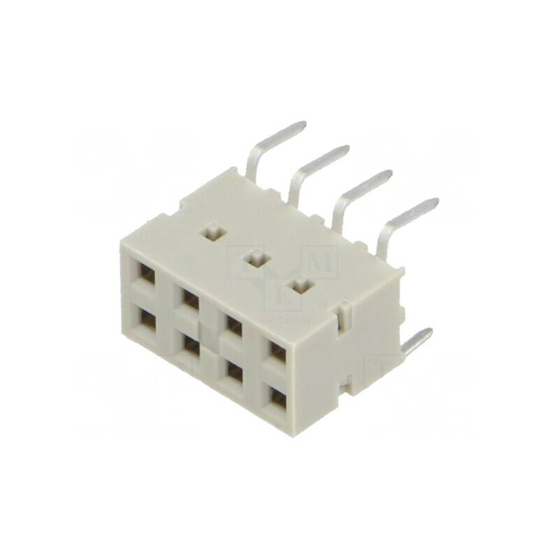 Soclu PCB Mamă Dubox 2,54mm 8 PIN THT Aurit Drept | Electronic-mag.ro | Componente Electronice