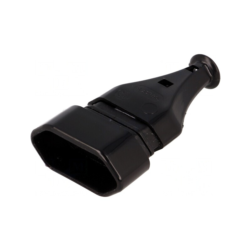Conector Alimentare AC Mamă Soclu 2P 250V 2.5A Negru | Electronic-mag.ro | Componente Electronice Conector Alimentare AC Mamă Soclu 2P 250V 2.5A Negru | Electronic-mag.ro | Componente Electronice