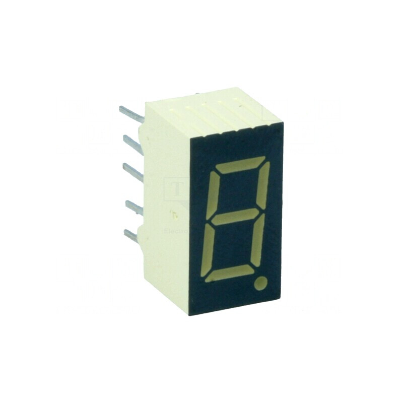 Afișaj LED 7 segmente 9,14mm roșu | Electronic-mag.ro | Componente Electronice