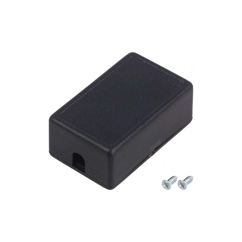 Carcasă Alimentator 28x45x18mm ABS Neagră | Electronic-mag.ro | Componente Electronice Carcasă Alimentator 28x45x18mm ABS Neagră | Electronic-mag.ro | Componente Electronice