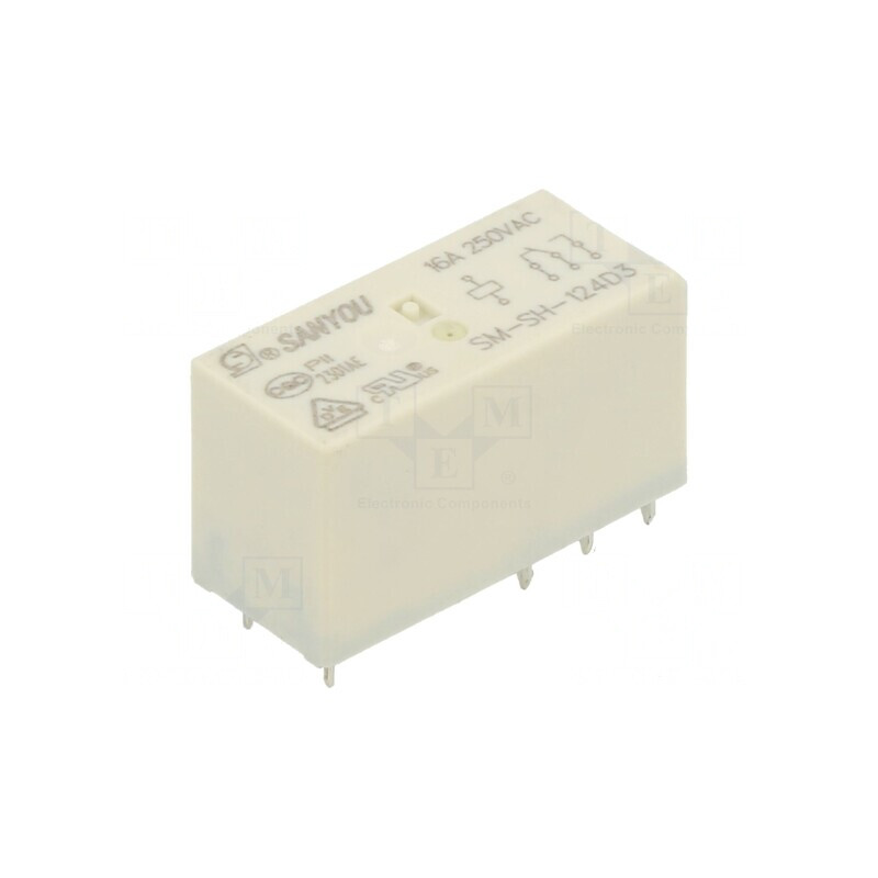 Releu Electromagnetic SPDT 24VDC 16A | Electronic-mag.ro | Componente Electronice