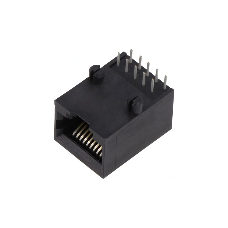 Soclu RJ50 10p10c pentru PCB THT | Electronic-mag.ro | Componente Electronice