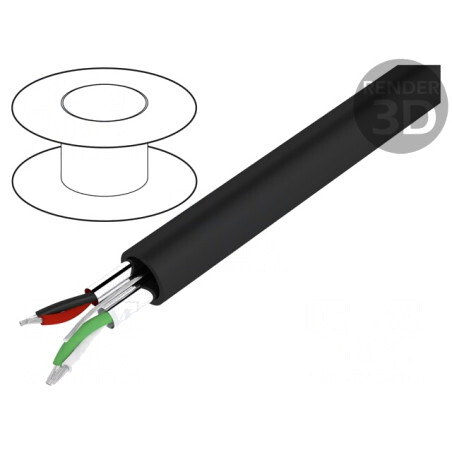 Cablu Transmisie Date RS485 2x2x22AWG Exterior | Electronic-mag.ro | Componente Electronice