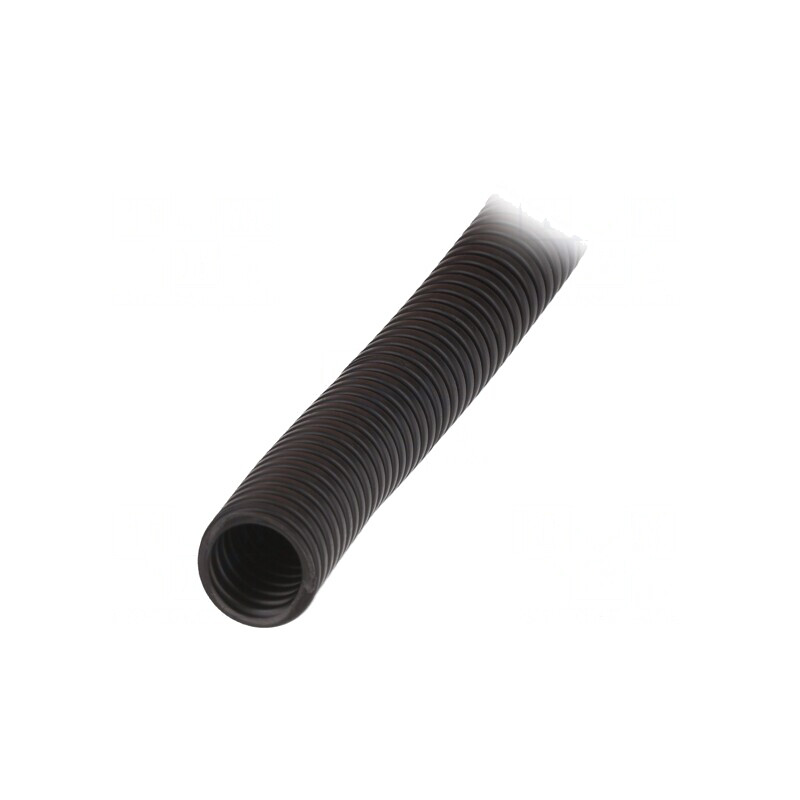 Tub protecție negru 16mm polipropilenă -20÷90°C | Electronic-mag.ro | Componente Electronice