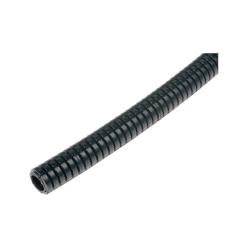 Tub de Protecție Poliamidă Neagră 10mm 40-120°C | Electronic-mag.ro | Componente Electronice