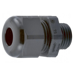 Garnitură de etanșare PG13.5 IP68 neagră poliamidă | Electronic-mag.ro | Componente Electronice