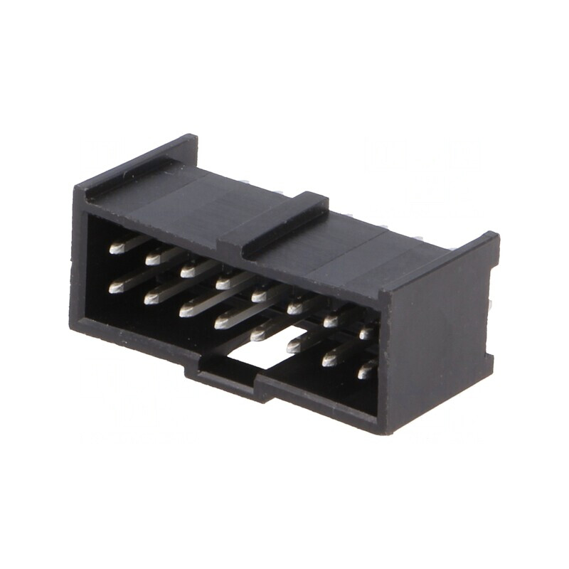 Soclu dreptunghiular tată 16 PIN 2,54mm THT | Electronic-mag.ro | Componente Electronice