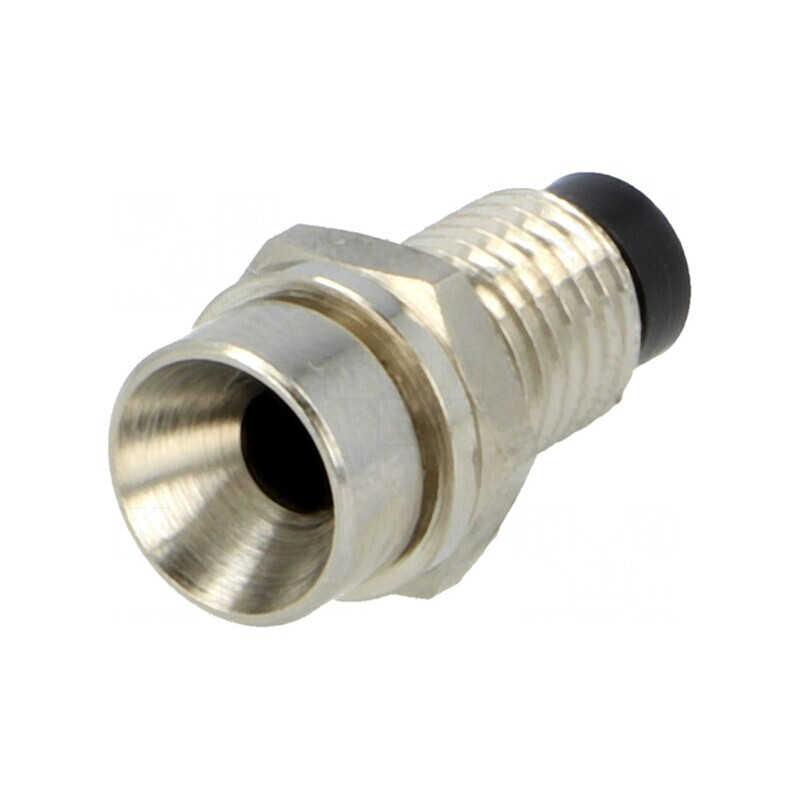Montură LED 3mm Încastrat Nichel | Electronic-mag.ro | Componente Electronice