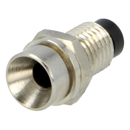 Montură LED 3mm Încastrat Nichel | Electronic-mag.ro | Componente Electronice