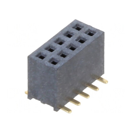 Conector Femeie Vertical SMT 5 Pos. | Electronic-mag.ro | Componente Electronice