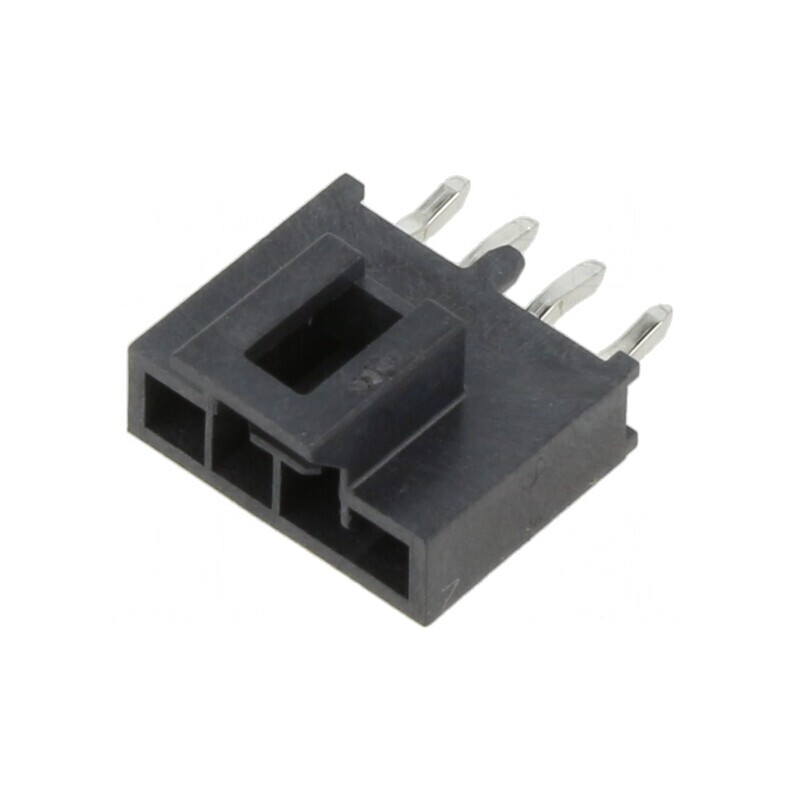 Conector vertical Nano-Fit 2.50mm prin orificiu | Electronic-mag.ro | Componente Electronice