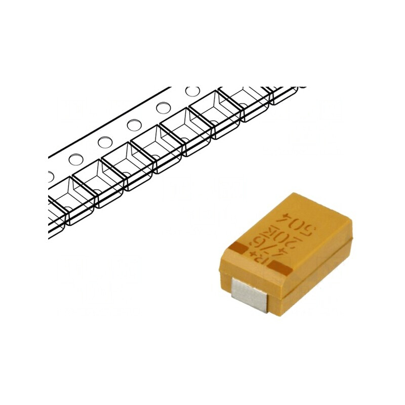 Condensator Tantal Low ESR 47uF 20V SMD 2917 | Electronic-mag.ro | Componente Electronice Condensator Tantal Low ESR 47uF 20V SMD 2917 | Electronic-mag.ro | Componente Electronice
