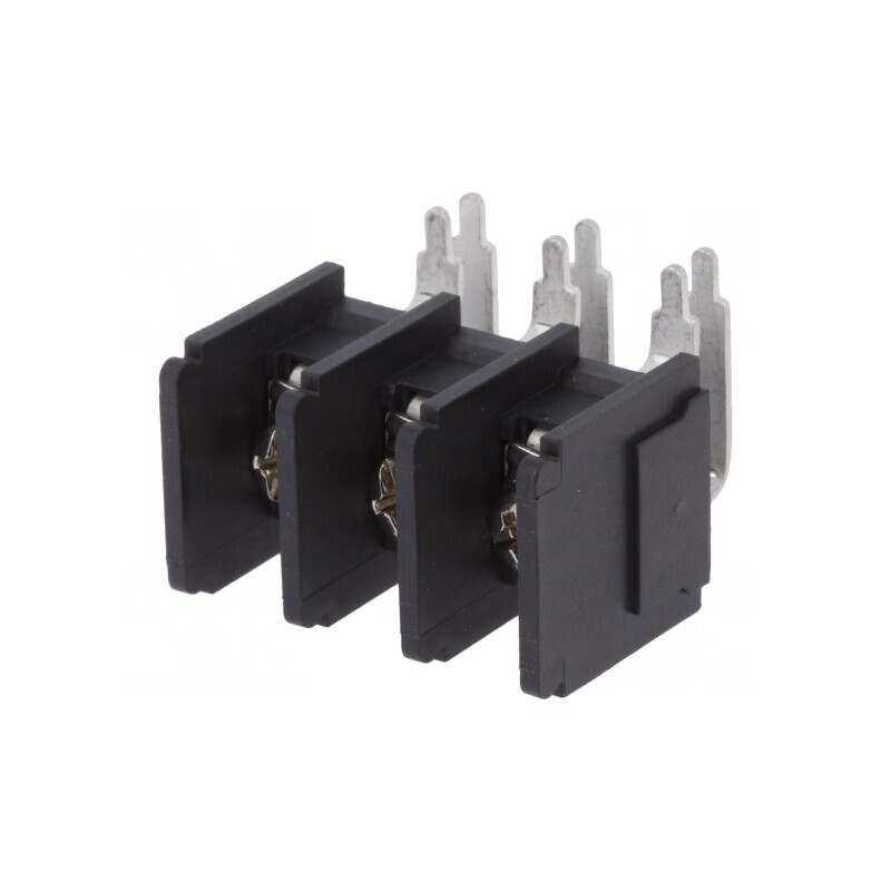 Regletă de conexiuni PCB 90° 3 piste 4mm2 | Electronic-mag.ro | Componente Electronice