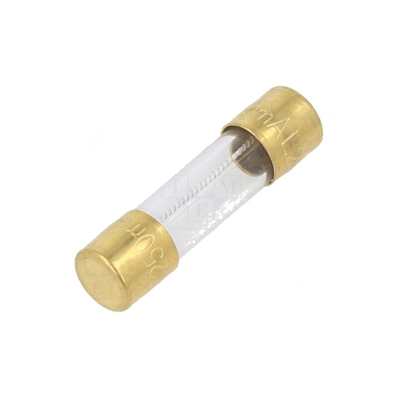 Siguranță Cupru SMD 250mA 250VAC 5x20mm | Electronic-mag.ro | Componente Electronice