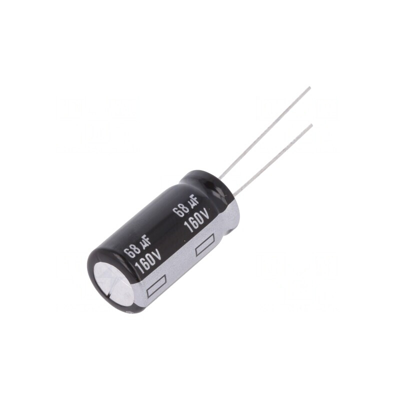 Condensator Electrolitic THT 68uF 160VDC 12.5x25mm | Electronic-mag.ro | Componente Electronice