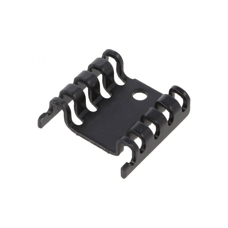 Radiator TO220 Negru 7x24x20mm | Electronic-mag.ro | Componente Electronice