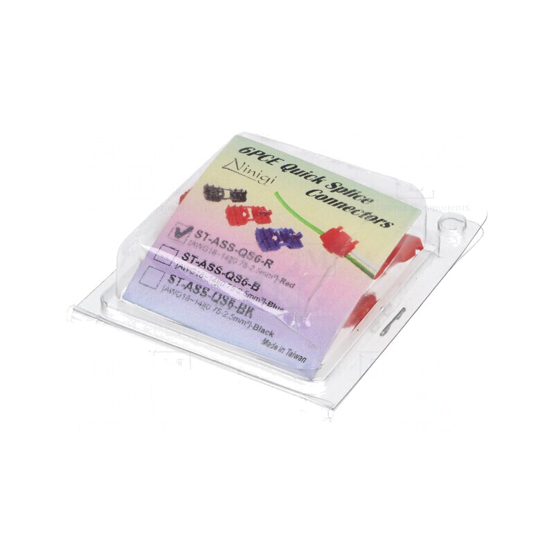 Conectori IDC cu Eliberare Rapidă 0,75-2,5mm² Roșii (6 Bucăți) | Electronic-mag.ro | Componente Electronice Conectori IDC cu Eliberare Rapidă 0,75-2,5mm² Roșii (6 Bucăți) | Electronic-mag.ro | Componente Electronice