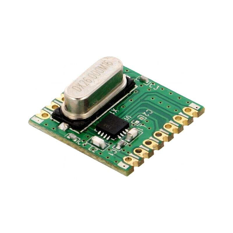 Receptor RF FM FSK/GFSK/OOK 433.92MHz SPI SMD | Electronic-mag.ro | Componente Electronice Receptor RF FM FSK/GFSK/OOK 433.92MHz SPI SMD | Electronic-mag.ro | Componente Electronice