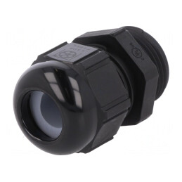 Garnitură de Etanșare Neagră PG13,5 IP68 Poliamidă | Electronic-mag.ro | Componente Electronice