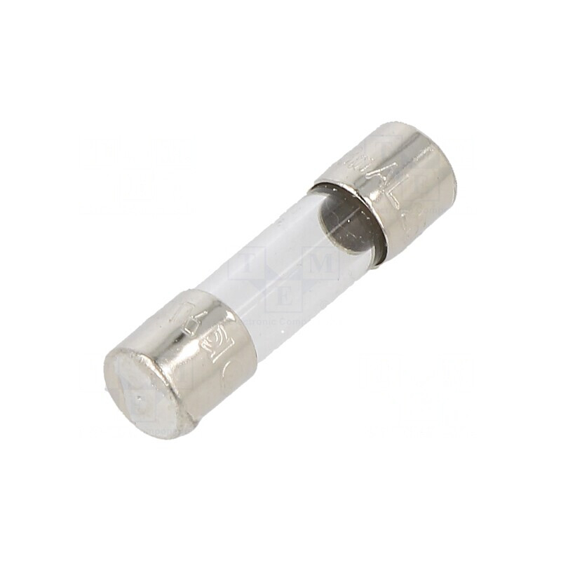 Siguranță ardere rapidă 63mA 250V 5x20mm alamă | Electronic-mag.ro | Componente Electronice