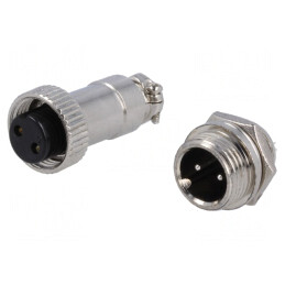 Soclu și mufă microfon MINI 2 PIN | Electronic-mag.ro | Componente Electronice