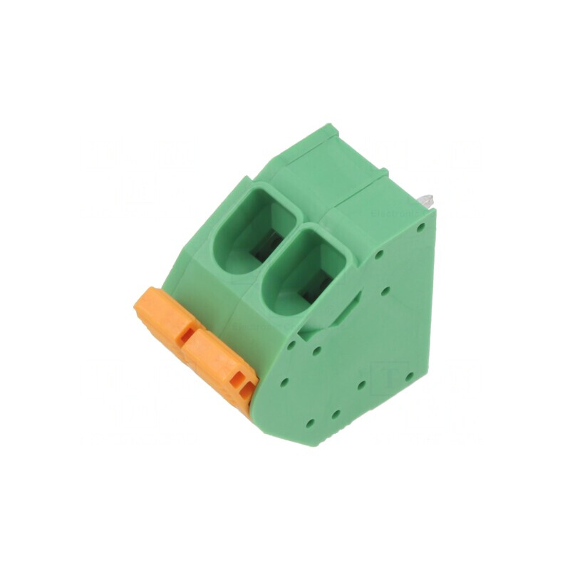 Regletă Conexiuni PCB în Unghi 7,5mm 2 Terminale | Electronic-mag.ro | Componente Electronice