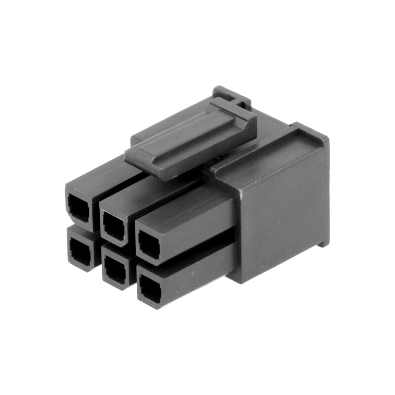 Mufă cablu PCB mamă Mega-Fit 5,7mm 6 pini 23A | Electronic-mag.ro | Componente Electronice