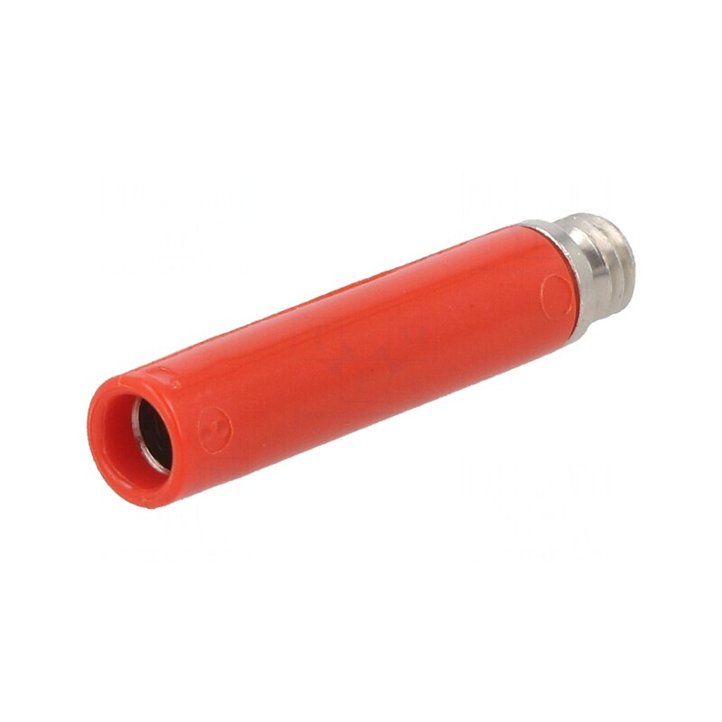 Soclu Banană 4mm 32A Roșu Nichelat cu Izolație | Electronic-mag.ro | Componente Electronice Soclu Banană 4mm 32A Roșu Nichelat cu Izolație | Electronic-mag.ro | Componente Electronice