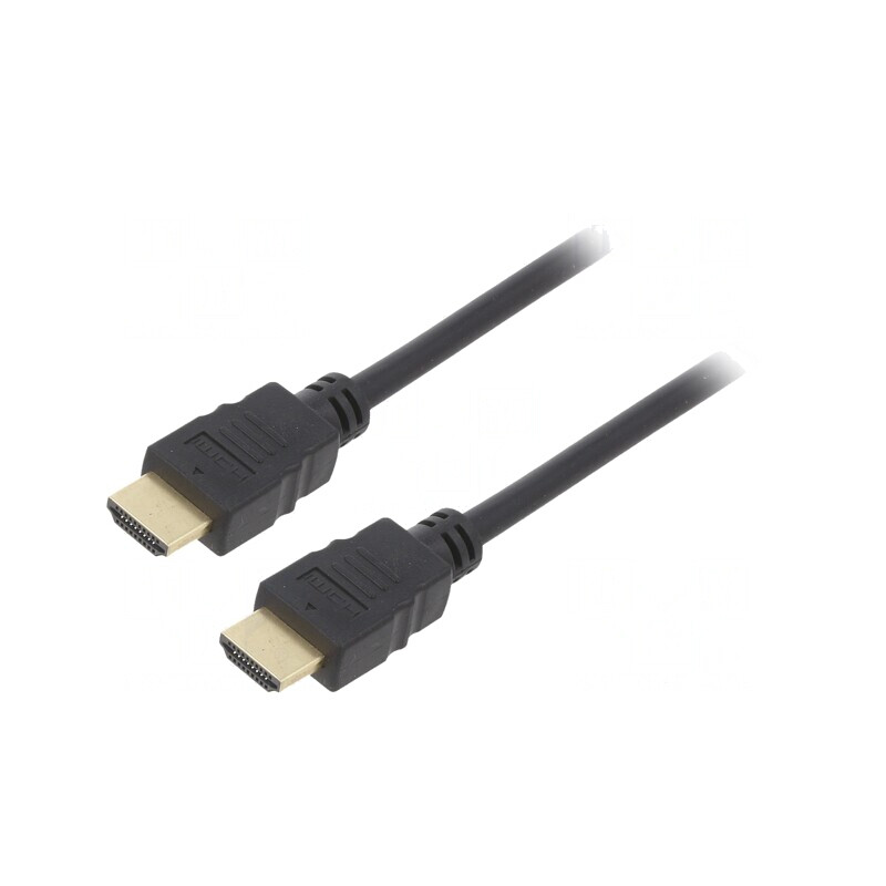 Cablu HDMI 1.4 Negru 0,5m | Electronic-mag.ro | Componente Electronice