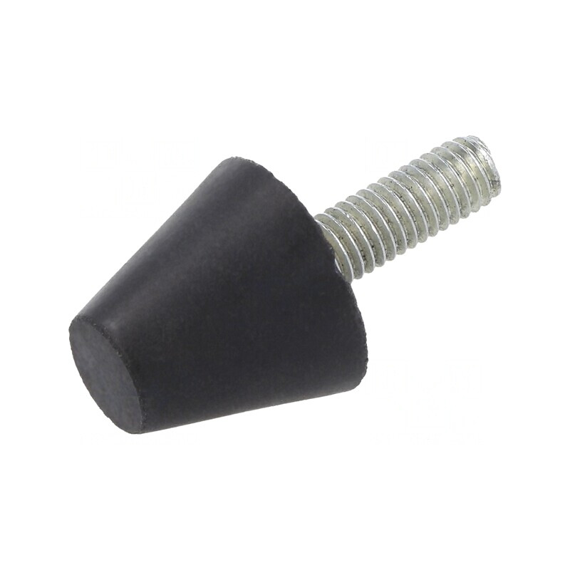 Picioruș Vibro-Absorbant Ø 20mm Duritate 70 Shore 468N | Electronic-mag.ro | Componente Electronice
