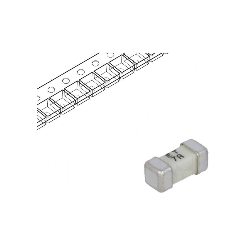 Siguranță cu Întârziere 7A SMD 454 72VAC/75V/60VDC | Electronic-mag.ro | Componente Electronice