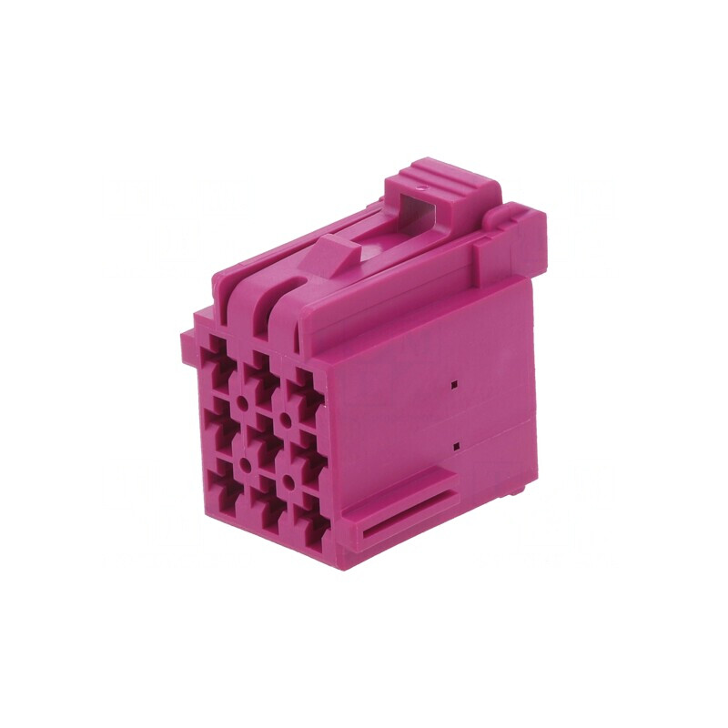 Conector Automotive JPT Mamă Mufă pe Cablu PIN 9 Violet 5mm | Electronic-mag.ro | Componente Electronice
