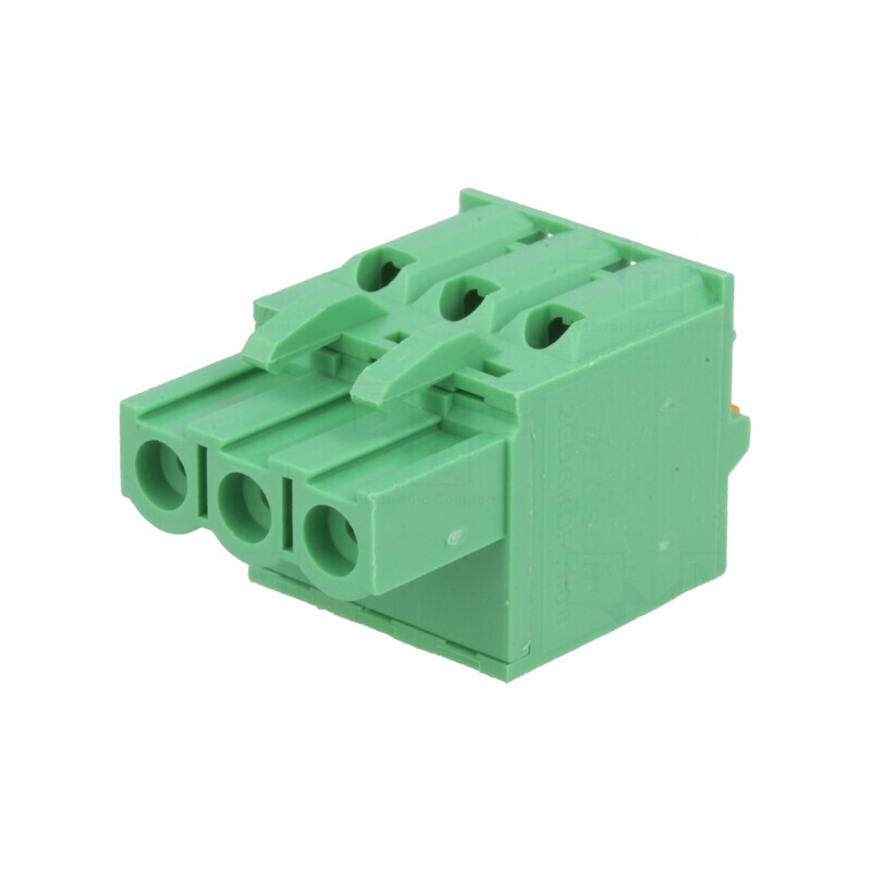 Regletă de Conexiuni Deconectabilă 3 Piste 5,08mm Drept Mufă | Electronic-mag.ro | Componente Electronice